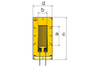 Strain gauge 6/350 LD20 -- 1-LD20-6/350