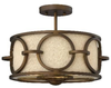 FR42401BRC Semi-Flush Mts.-Drum Shade - 345625 - Capital Lighting, Inc.