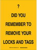 Lockout Sign - 89093 - Brady Corporation