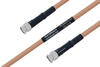 MIL-DTL-17 SMA Male to SMA Male Cable 24 Inch Length Using M17/128-RG400 Coax - PE3M0079-24 - Pasternack