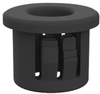 Grommet, Nylon 6, 0.437, Black; Grommet Type Essentra Components - 66AJ5128 - Newark, An Avnet Company