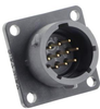 Circular Conn, Rcpt, 10Pos, Pcb; Product Range Souriau-Sunbank/eaton - 28AK3945 - Newark, An Avnet Company