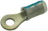 Terminal, Ring Tongue, #6, Crimp, Blue; Stud Size - Metric Amp - Te Connectivity - 16M3416 - Newark, An Avnet Company