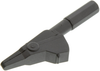 Small Safety Alligator Clip, 20A, Black Rohs Compliant Cal Test Electronics - 02AH5926 - Newark, An Avnet Company