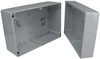 Enclosure, Wall Mount, Pc, Grey; Enclosure Type Bud Industries - 22AJ1438 - Newark, An Avnet Company