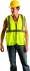 OCCU ECO-GCB YLW MD; 5 PT BRKWY VEST 2 PKT - ECO-GCB YLW MD - R. S. Hughes Company, Inc.