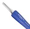 Excelta Three Star Ergonomic Utility Tweezers 2A-SA-ET - Stainless Steel Straight Tapered Flat Tip - 0.06 in Tip Width - 5 1/4 in Length - 0.01 in Thick - EXCELTA 2A-SA-ET - R. S. Hughes Company, Inc.