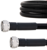 Fire Rated Low PIM 4.3-10 Male to 4.3-10 Male Cable SPF-500 Coax in 36 Inch Using Times Microwave Parts and RoHS - FMCA2077-36 - Fairview Microwave Inc.