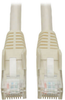 Cat6 Gigabit Snagless Molded Patch Cable (RJ45 M/M) - White, 7-ft. -- N201-007-WH