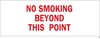 No Smoking Sign - 72055 - Brady Corporation