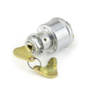 Cole Hersee 95522-A, 2-Position Heavy Duty Ignition Switch, Off-On, Plated Steel -- 44318 - Image