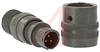 connector,metal circ,straight plug,class a,size 8,3 #20 solder pin contact,olive - 70011027 - Allied Electronics, Inc.