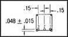Trimmer Potentiometer, 10Kohm 1Turn Through Hole; Trimpot Type Bourns - 62J2298 - Newark, An Avnet Company