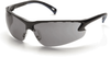 Pyramex Venture 3 Safety Glasses with Black Frame and Gray - SB5720D - Safety Glasses USA
