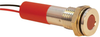 Panel Mount Indicator, Led, 8Mm, Red, 220Vac; Led Color Apem - 64T3908 - Newark, An Avnet Company