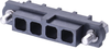 Connector Housing, Receptacle, 4Pos, 4Mm; Product Range Harwin - 83AH1754 - Newark, An Avnet Company