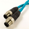 OBSOLETE - Alpha Connect Cordset - M12 Male Straight to M12 Male Straight - 24AWG 2 Poles - DR04DR118 - Teal - 3M (9.84ft) - ALPDR04DR118-TL357 - Lapp Tannehill