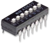Dip Switch, Spst, Dip, Through Hole, 100 Ma, 24 V Rohs Compliant Te Connectivity - 46Y9211 - Newark, An Avnet Company