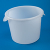Rubbermaid White or Semi-Clear Round Containers And Lids - 6591 - U.S. Plastic Corporation