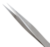 Excelta Two Star Utility Tweezers 3C-S-PI - Stainless Steel Straight Very Fine Point Tip - 4 1/4 in Length - EXCELTA 3C-S-PI - R. S. Hughes Company, Inc.