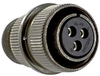 Circular Connector Plug, Size 16, 3 Position, Cable; Military Specification Amphenol Industrial - 31K4232 - Newark, An Avnet Company