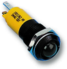 Led Panel Mount Indicator, Black Chrome Bezel, Yellow, 14 Mm, 24 V, 17 Ma, 1 Cd, Ip67 Rohs Compliant Cml Innovative Technologies - 26M6119 - Newark, An Avnet Company
