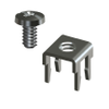 Low Profile PC Snap In-w/Screw Unassembled - 8195 - Keystone Electronics Corp.