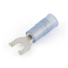 Molex 19125-0033 Flanged Spade Connector, #6 Stud, 16-14 Ga., Nylon Insulated - 31720 - Waytek, Inc.