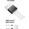 7.5 A 60 V Diode and Rectifier - 280-MBR1560CT-E3/45 - ERSAELECTRONICS PTE. LTD.