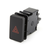 Carling Technologies GP-1BCB-ARMV1 GP Series Push Button Switch with Red Hazard Warning, On-Off, 0.25A, 24VDC, with Backlighting -- 44346 - Image