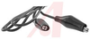 Alligator Clip; 3 ft.; 18 AWG; Black - 70020818 - Allied Electronics, Inc.