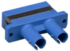 ST to SC Mulitmolded Duplex Adapter Plastic Body -- 31FP-02STSC-2 - Image