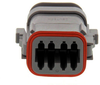 Rectangular Connectors, Heavy Duty - DT Series - DT06-08SA-E008 - LADD Distribution