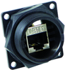 Shielded Ethernet, Feed Through Jack , 8 Position, Panel; Modular Connector Type Switchcraft/conxall - 79T5860 - Newark, An Avnet Company