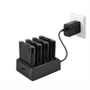 4-Slot Battery Charger Cradle for Zebra TC70, TC70x, TC72, TC75, TC75x, and TC77 batteries by AGOZ - AG-4SLTC77_ZBR-CRDL-GBSC - AgozTech LLC