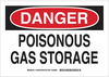 Chemical & Hazardous Material Sign - 126364 - Brady Corporation
