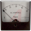 Ammeter; 0 to 50 ACA; + 2%; 3-1/2 in.; 2%; 2.73 in.; 0.128 in.; -20 to degC - 70209414 - Allied Electronics, Inc.