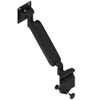 Monitor Mount, Height Adjusting, Single Arm, With VESA Mounting Plate, Rail Mount, Aluminum Alloy, Powder Coat, Black - AV-D32-30V173-50 - Southco
