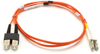 3m (9.8ft) LCSC OR OM2 MM Fiber Patch Cable INDR Zip OFNR - EFN6021-003M - Black Box