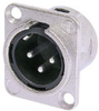 Neutrik D Series XLRP 3Pin -- NEUNC3MDL1