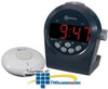 Amplicom TCL200 Digital Alarm Clock with Wireless.. -- TCL200