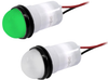 .688 Dia (17.5Mm) Green Led Panel Mount Indicator With Semi Dome Flex Voltage Wire Leads Rohs Compliant Vcc (Visual Communications Company) - 02AH9197 - Newark, An Avnet Company
