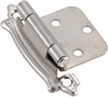 Semi-Concealed Hinges, Variable Overlay, Self.. - 399022 - HardwareSource, Inc.