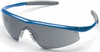 Crews Tremor Safety Glasses with Indigo Blue Frame and Gray - TM122 - Safety Glasses USA