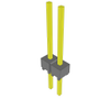 Headers, Male Pins - 612-MTSW-102-09-G-S-420-ND - DigiKey