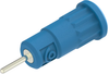 Sheathed Banana Jack, 36A, Solder, Blu; Gender Cal Test Electronics - 76AH6667 - Newark, An Avnet Company