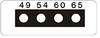 Thermax® 4 Level Micro Label Irreversable Temperature Recording Strip -- 04MTHMRNG2C01PK