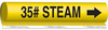 High Performance - Wrap Around Pipe Marker - 5607-I - Brady Corporation