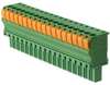 Pluggable Terminal Blocks 3.5MM L/HAND 18 POS STR SPRING PLG -- 792-1-1986693-8 - Image