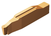 CoroCut&reg; 1-2 insert for profiling - N123F1-0318-RO 1125 - Sandvik Coromant Co.